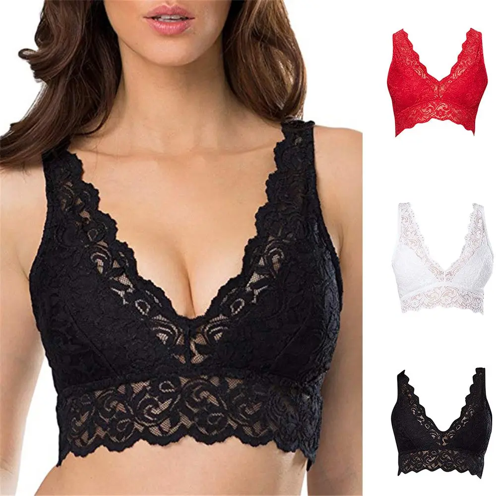 T Shirt Bra Seamless - Reggiseni in pizzo da donna Bralette