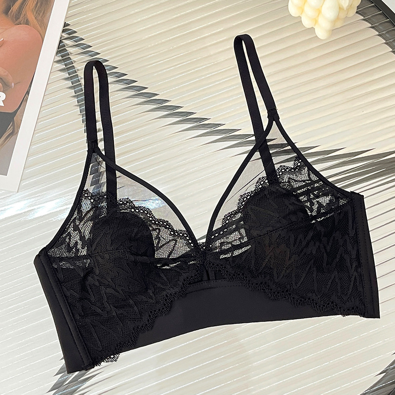 T Shirt Bra Seamless - Top Corto Sexy in Pizzo con