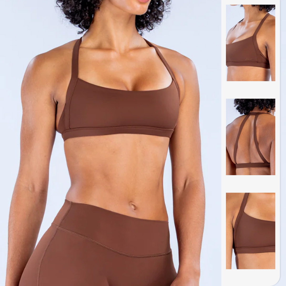Sports Bra Racerback - Reggiseno Sportivo da Yoga per Donne,