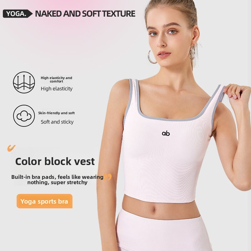 Plunge Bra Push Up - Top da Yoga Estivo a Costine