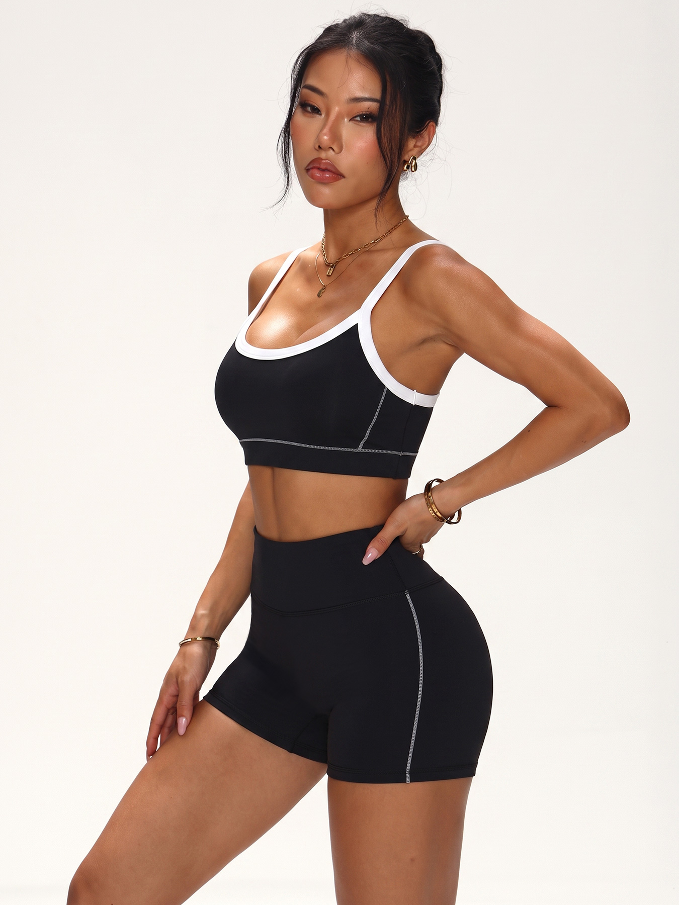 Set Sportivo Senza Cuciture co - Plunge Bra Push Up recensione e prezzo